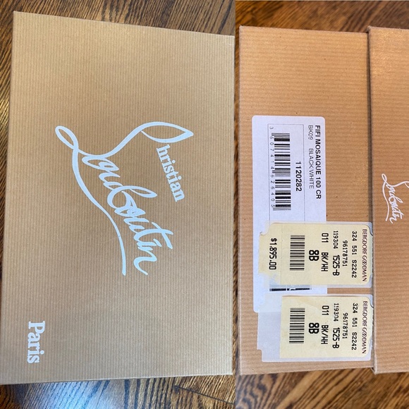 Christian Louboutin Fifi Mosaique Heels - Picture 4 of 4